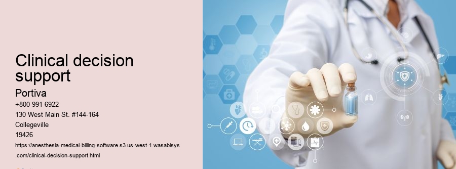 clinical decision support